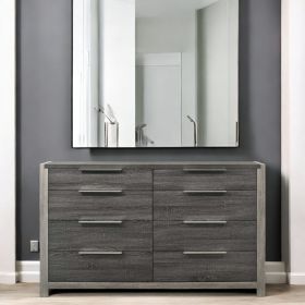 Jehoram Gray Finish Dresser