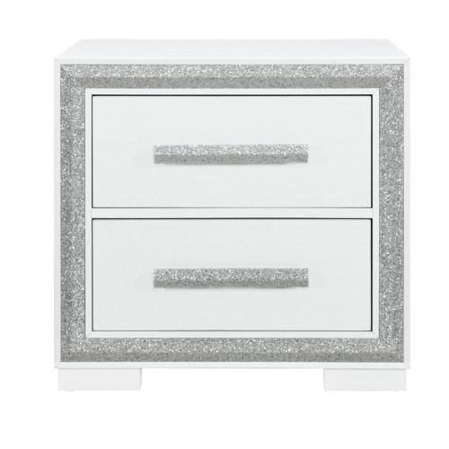 ANNIE SILVER NIGHTSTAND