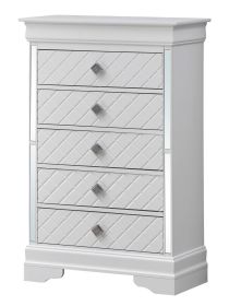 Verona G6790-CH Chest , Silver Champagne