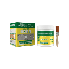 Eelhoe Floor Leak Waterproof Adhesive, Exterior Wall Bathroom Toilet Waterproofing Agent Brick Wall Permeable Paint (Option: 100g)